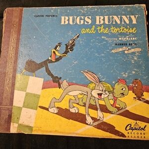 Capitol Records & Warner Bros Vintage "Bugs Bunny and the Tortoise"